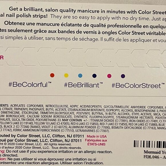 ColorStreet Mermaid You Look Dry Polish Strip - Picture 8 of 9